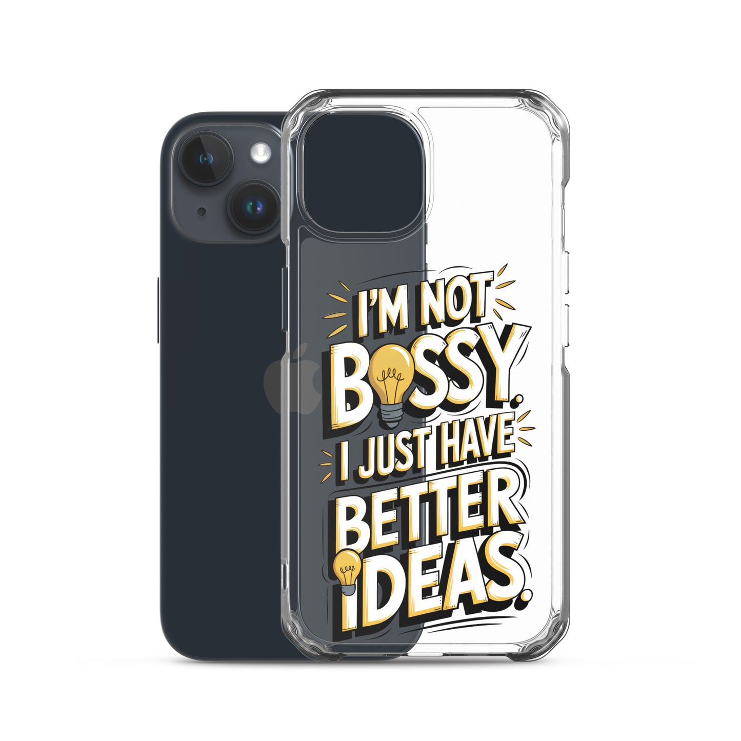 Not Bossy At All 💡 Clear Case for iPhone®