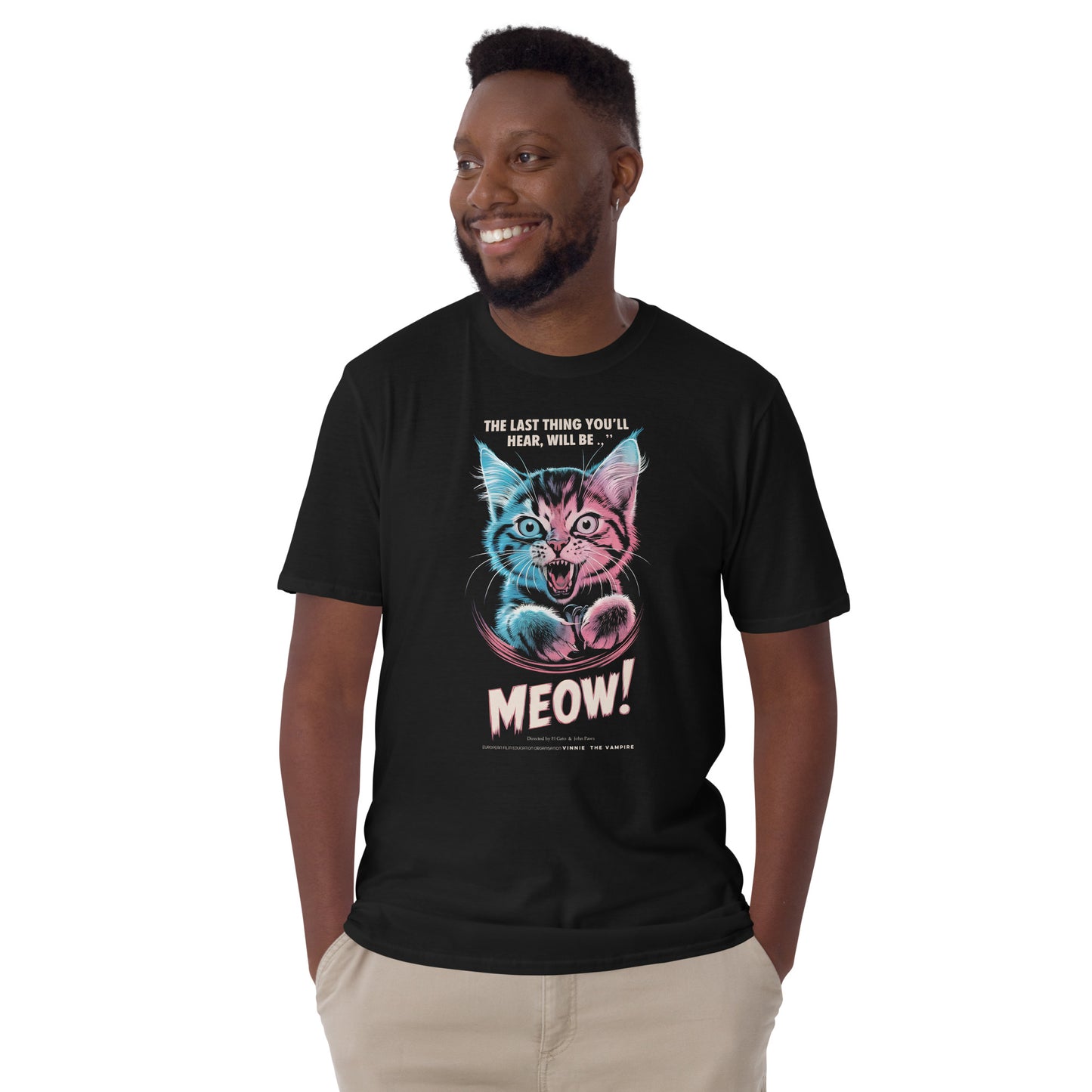 Meow! He might look cute butt.... 🐈🧛‍♂️