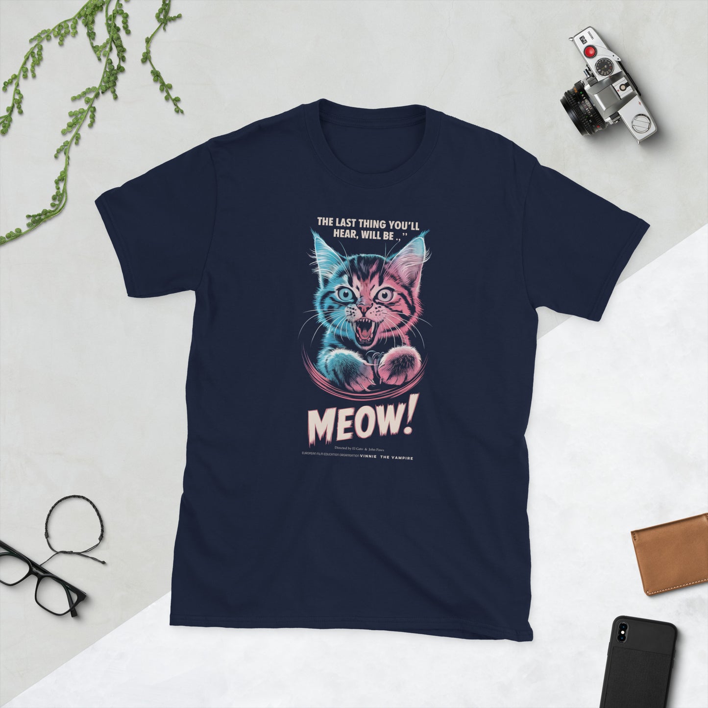 Meow! He might look cute butt.... 🐈🧛‍♂️