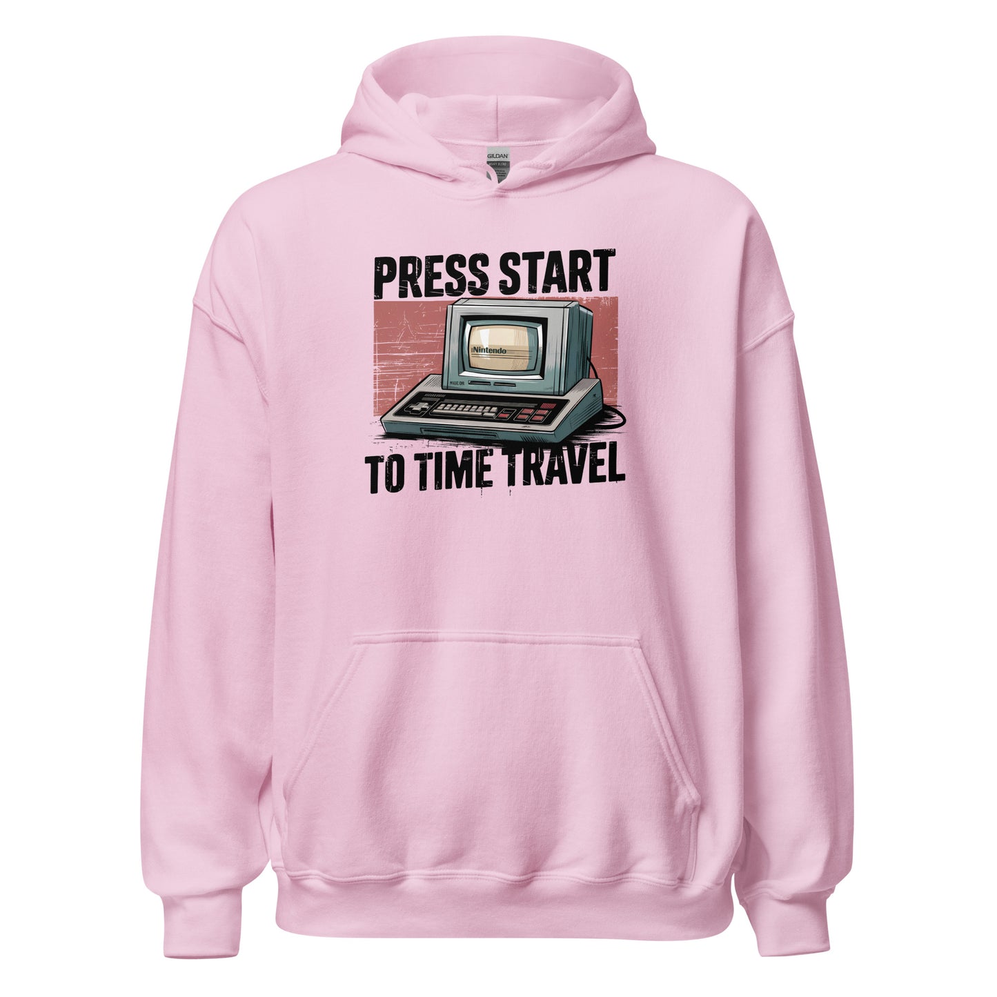 Press start....to time travel 🎮⌛ Hoodie