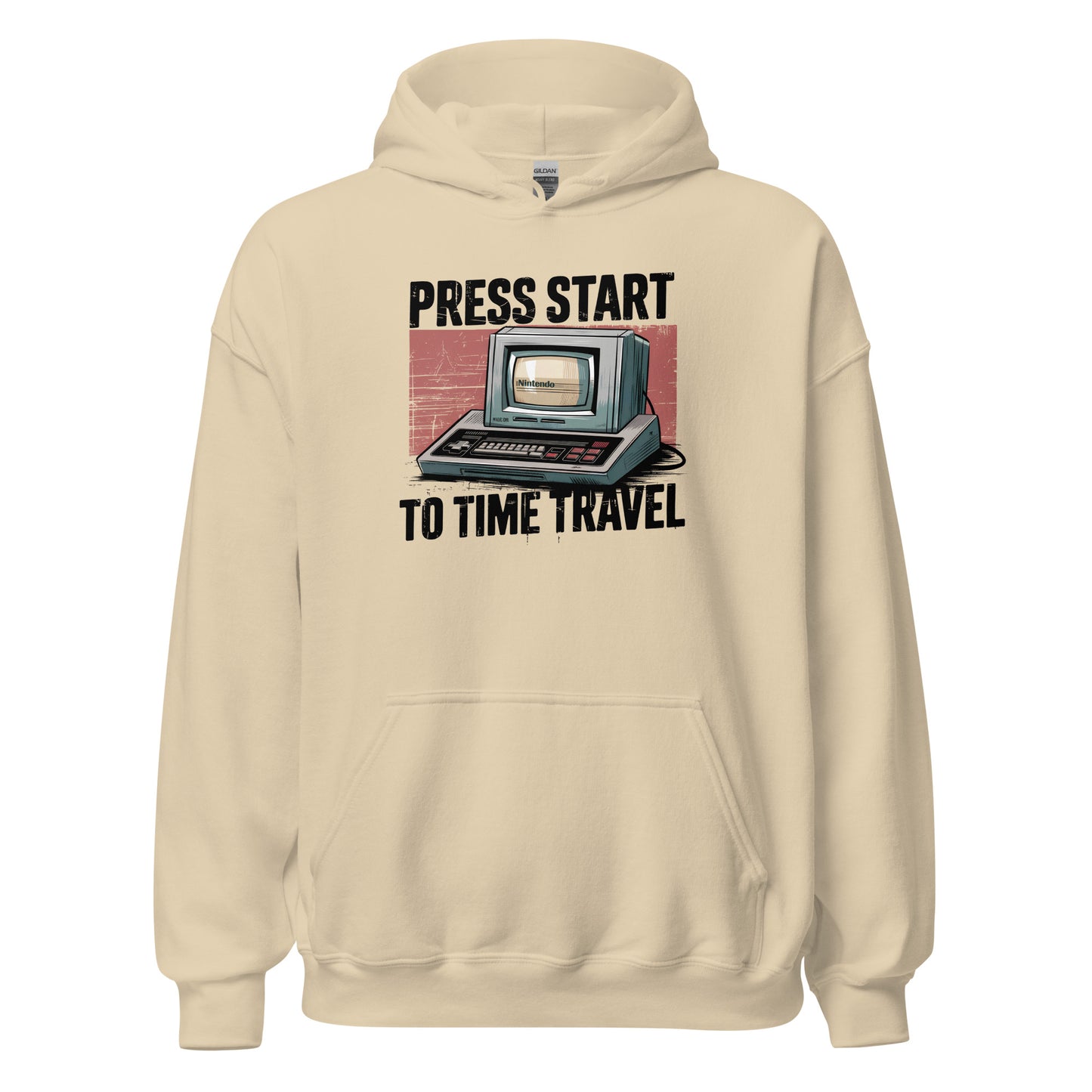 Press start....to time travel 🎮⌛ Hoodie